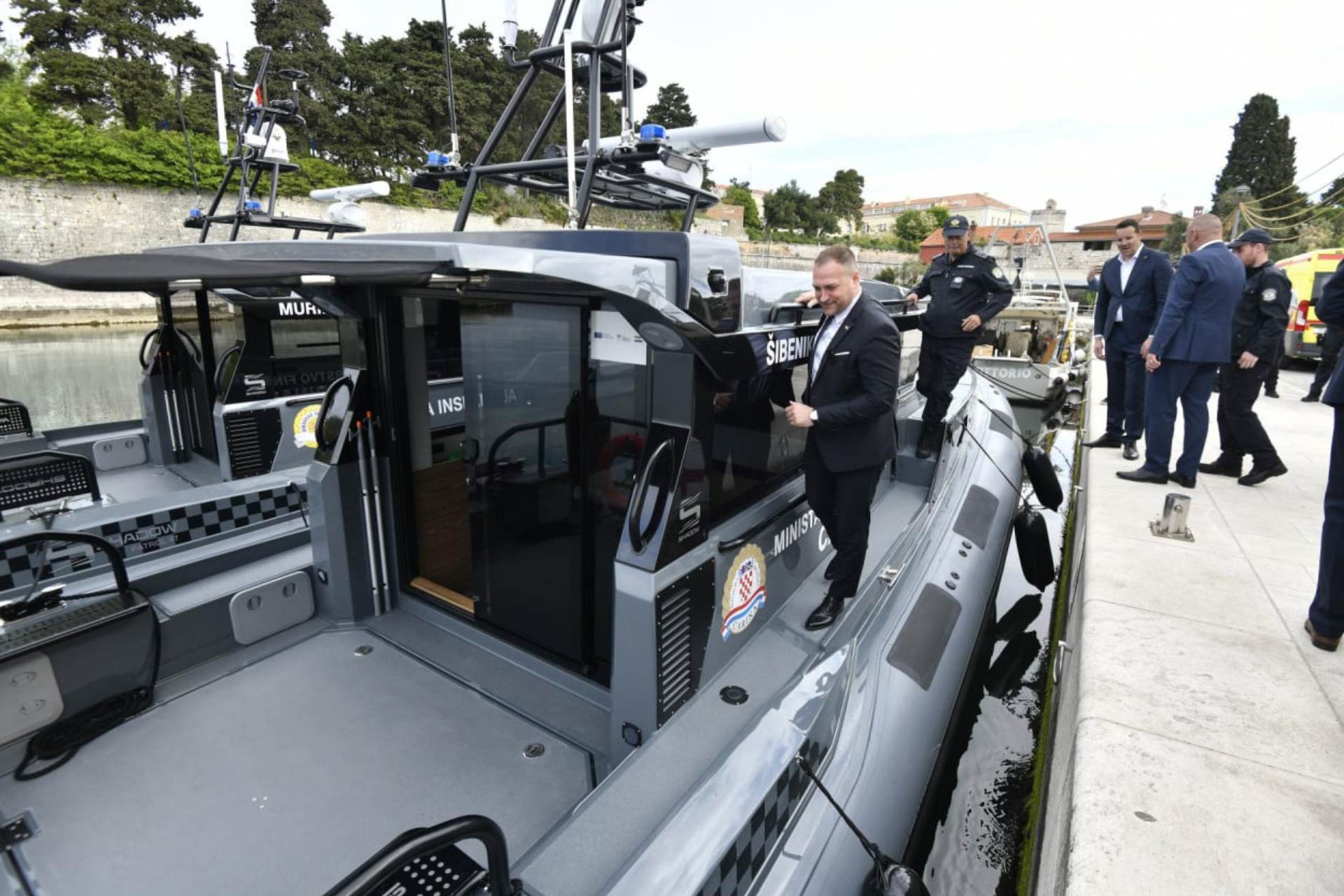 CEREMONIAL HANDOVER OF ANOTHER VESSEL