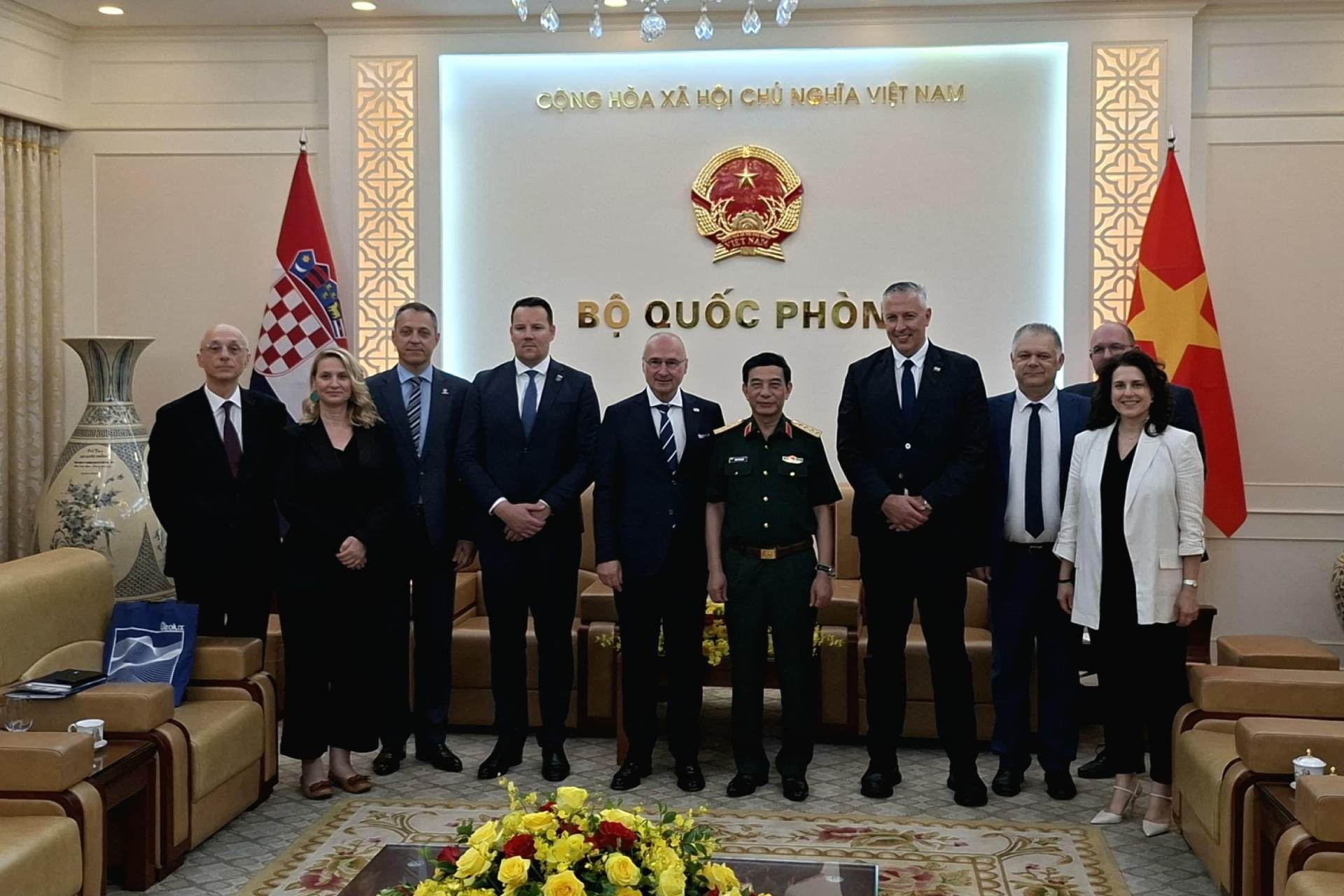 Diplomatic visit to the Vietnam